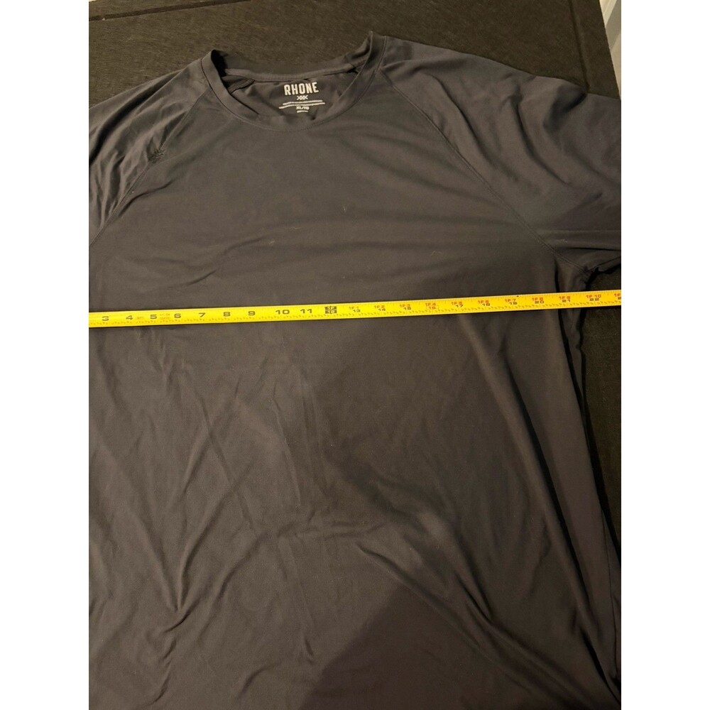Lots of 2 Rhone Shirt Mens XL Black Classic Performance Athletic Training Reign - Picture 9 of 11